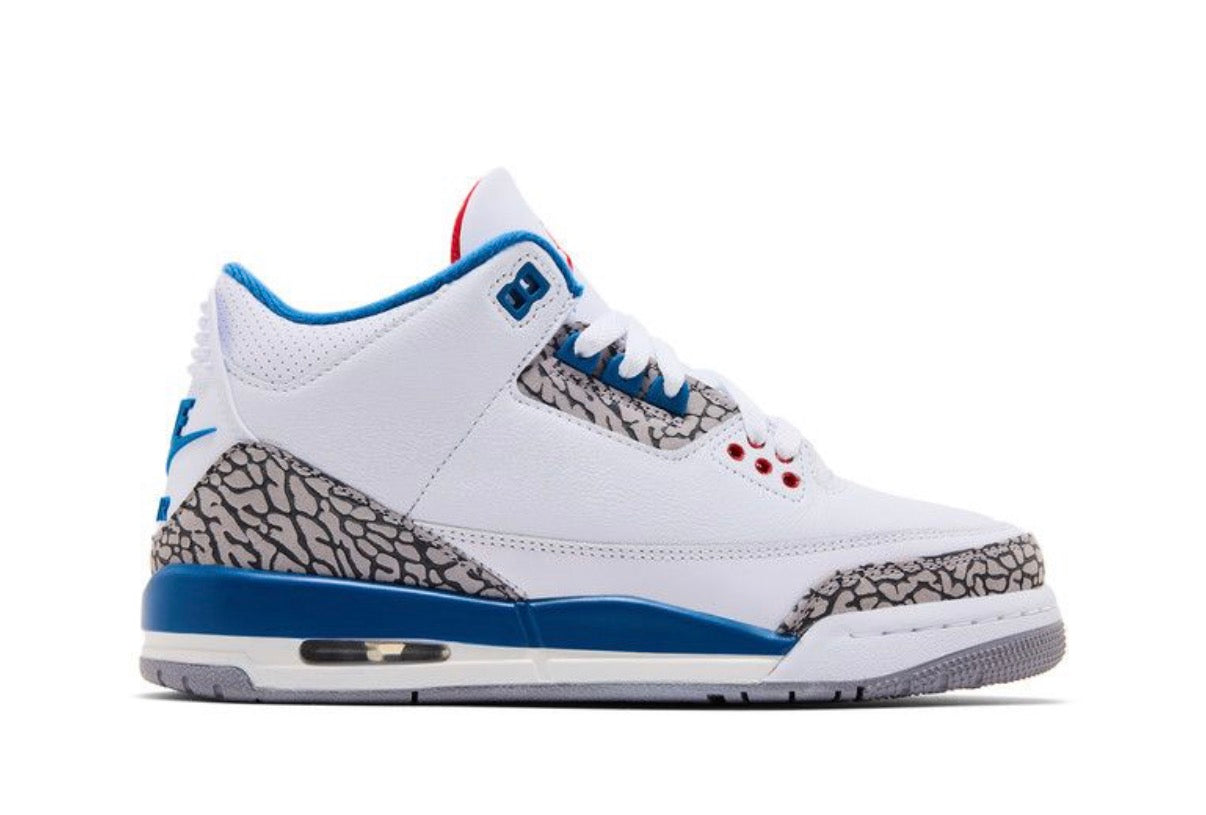 Kids Jordan 3 Retro “True Blue” 2026