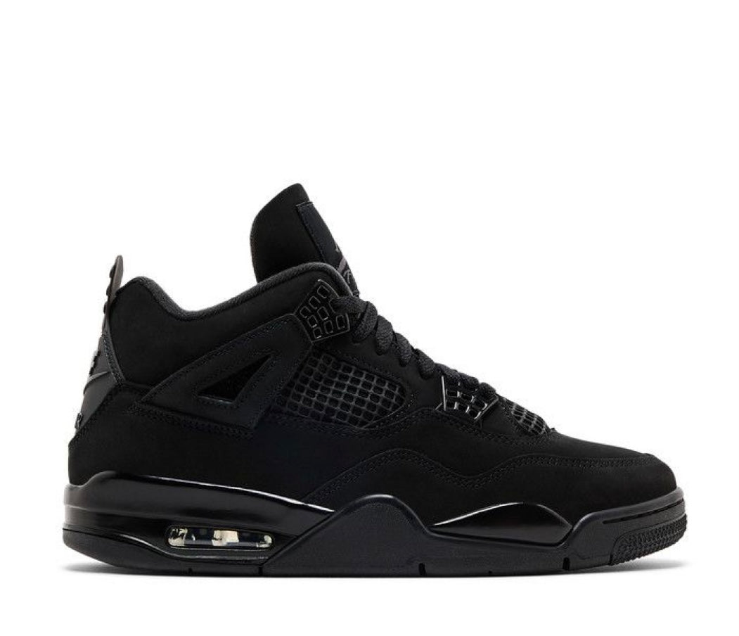 Mens Jordan 4 Retro “Black Cat”
