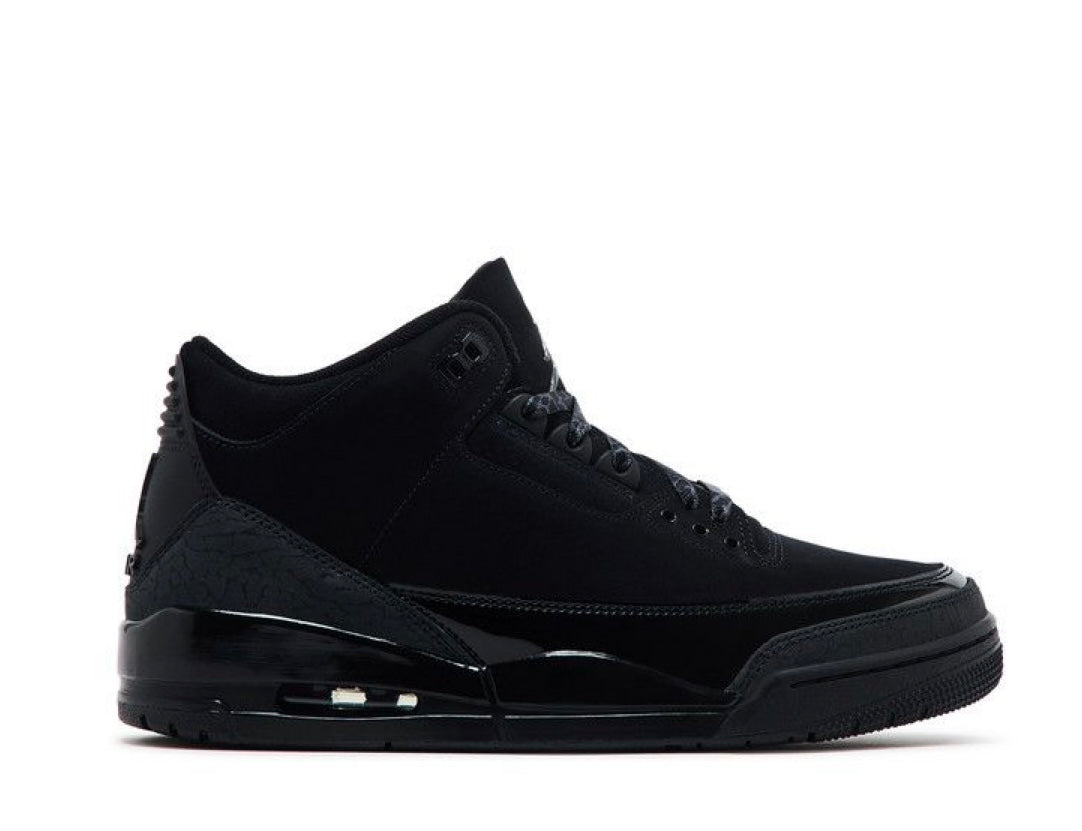 Mens Jordan 3 Retro “Black Cat”