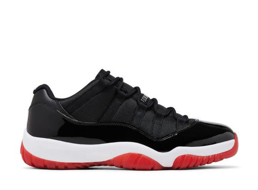 Mens Jordan 11 Retro Low “Bred”