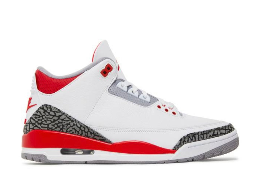 Men’s Jordan 3 Retro “Fire Red”