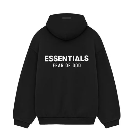 NEW Essentials Hoodie “Jet Black”
