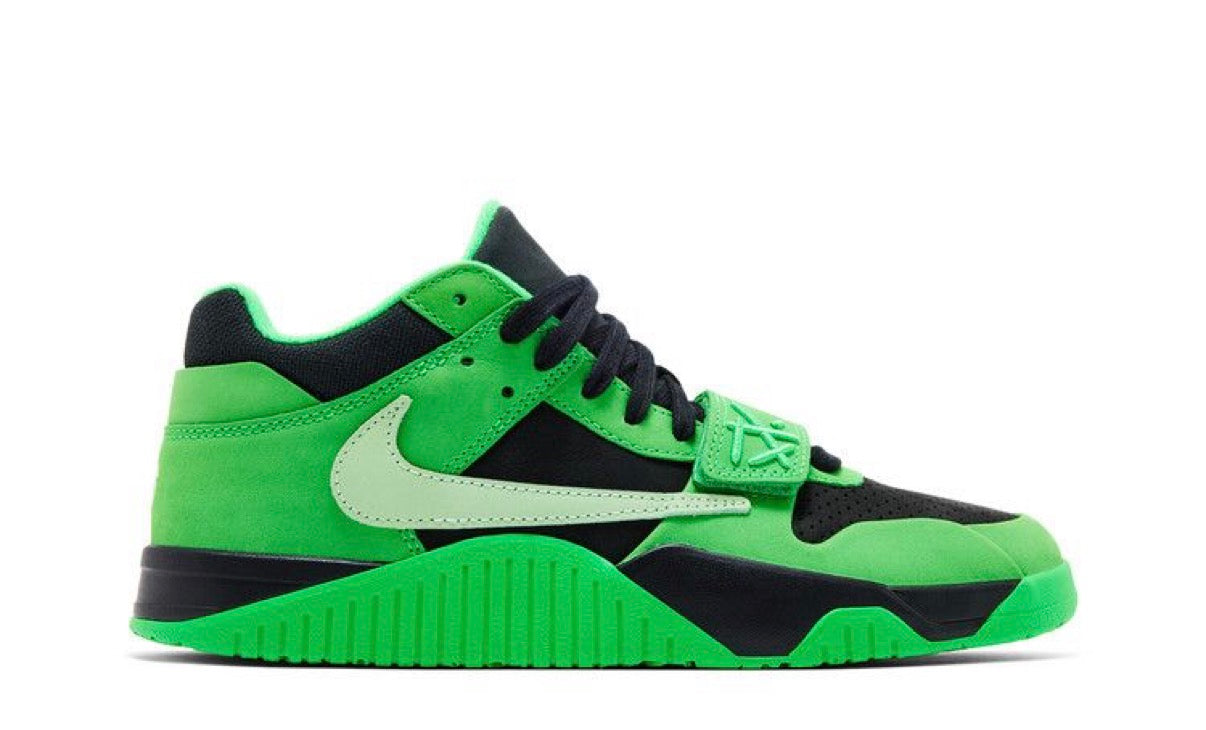 Mens Travis Scott x Jordan Jumpman Jack TR “Green Spark”